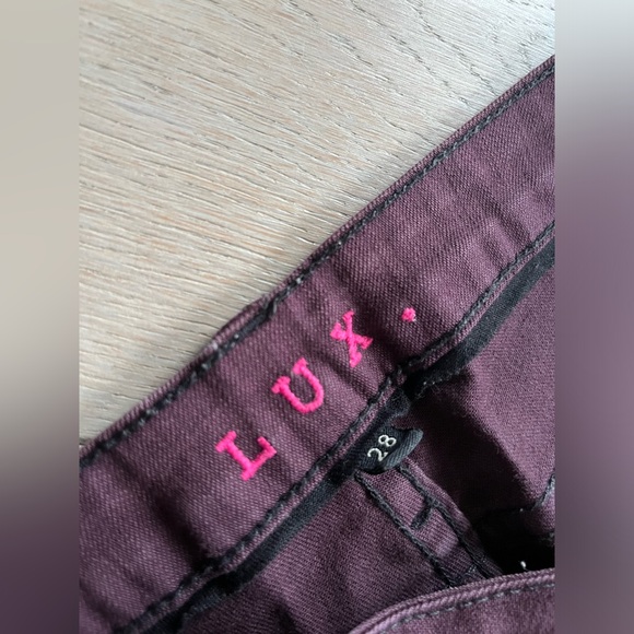 Lux jeans, purple - Picture 2 of 6